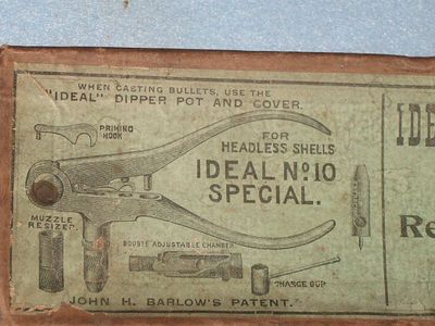vintage antique old “IDEAL BULLET” mold .32 cal. COLT, auto.