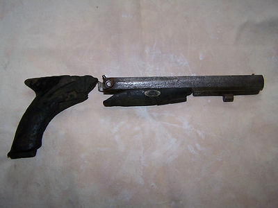 dug,relic,artifact,gun,pistol,english,antique,old,collectable.