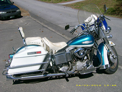 HarleyDavidson  FLH Electra Glide HarleyDavidson; Antique 1969 1200cc ShovelHead FLH Electra Glide; like