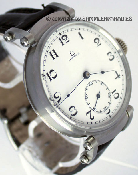 STAINLESS STEEL GLAZED CASE f LEPINE WATCH MOVEMENT UNION MOSER LONGINES etc.