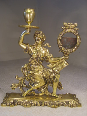 Antique  Brass  Pocket Watch Stand  ,