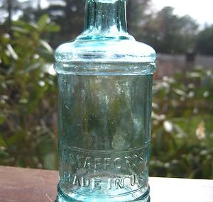 Collectible Antique Ink Well Bottle S.S. STAFFORD’S INKS MADE IN U.S.A.