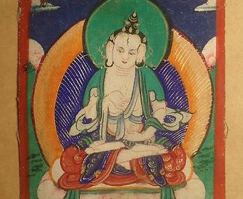 Mongolian Antique Buddhist OLD Rare Thangka 18c 19c (SALE )